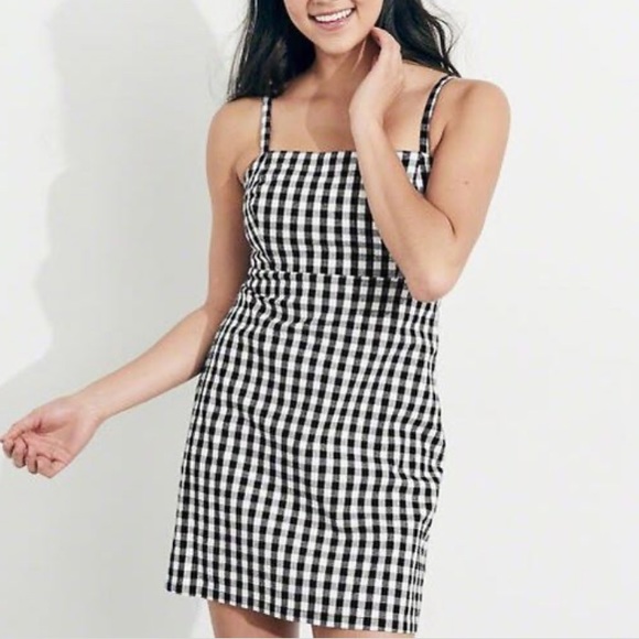 Hollister gingham dress Clearance